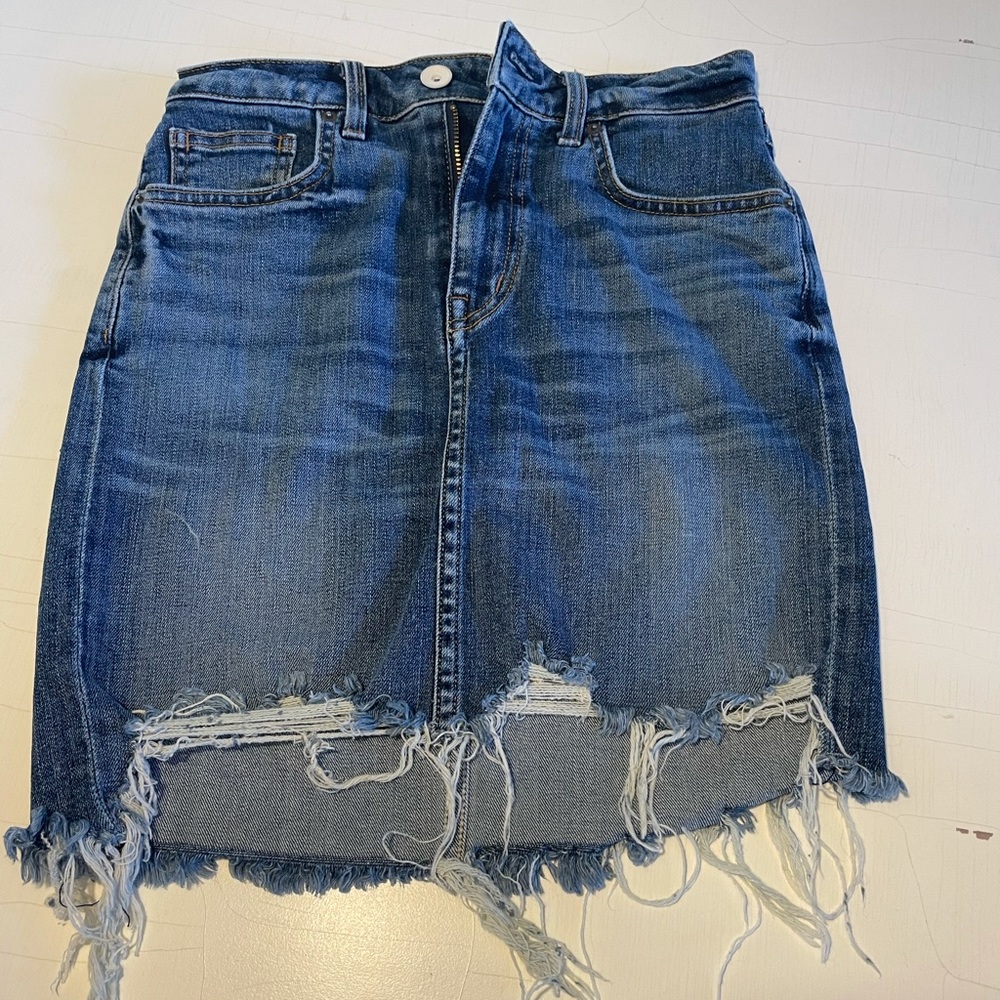 Denim skirt